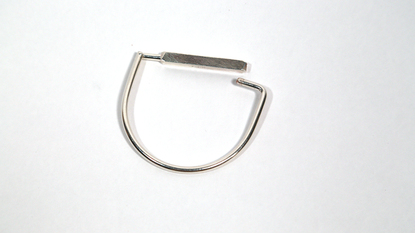 Square Silver Wrist Hinge