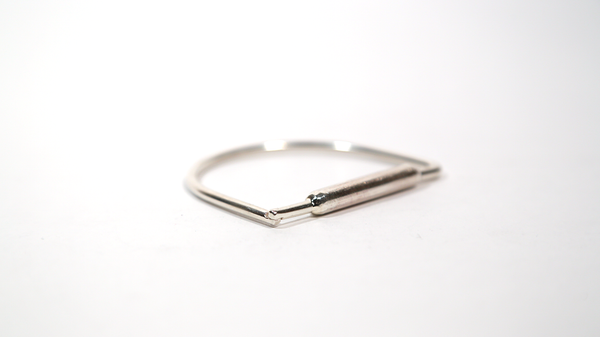 Silver Round Wrist Hinge