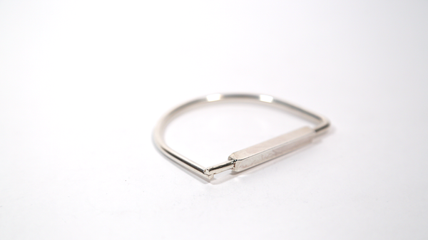 Square Silver Wrist Hinge