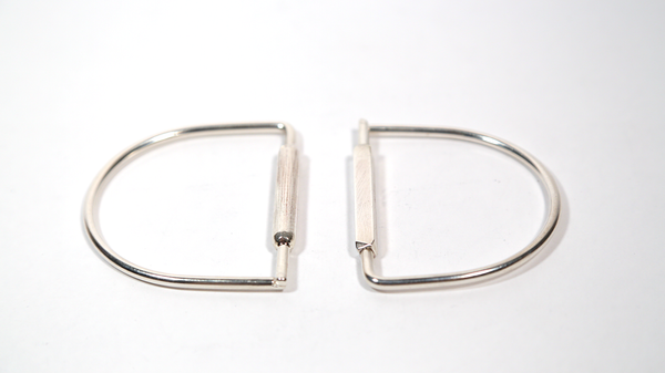 Square Silver Wrist Hinge