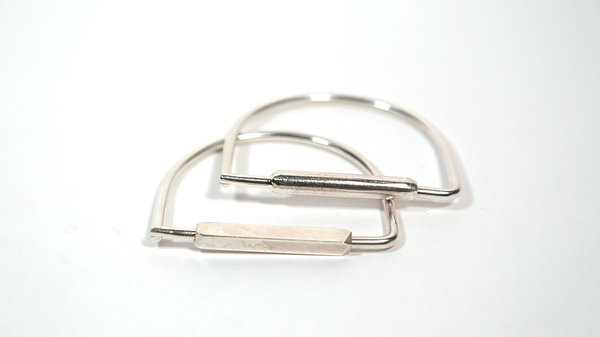 Silver Round Wrist Hinge