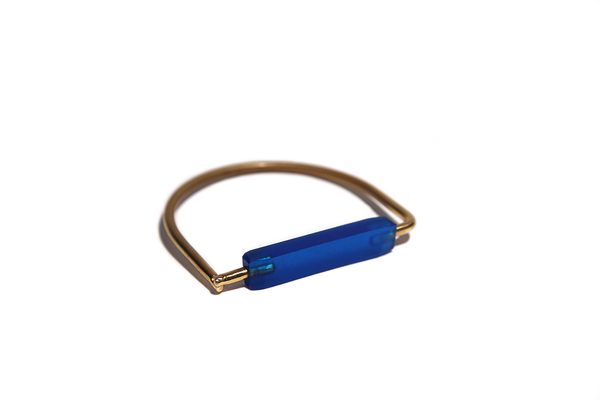 Blue Resin Wrist Hinge