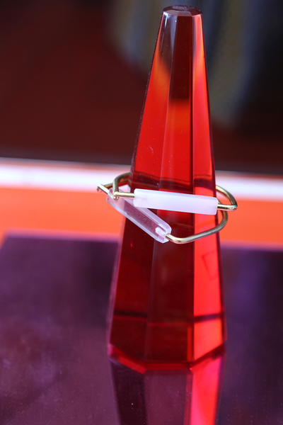 Clear Resin Wrist Hinge