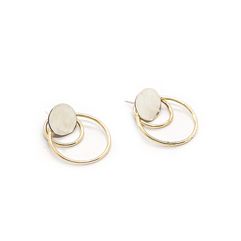 Dual Double Ear Ring